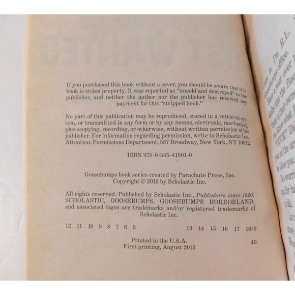 Goosebumps Most Wanted Planet of the Lawn Gnomes #1 and Frankenstein's Dog #4 PB - Picture 7 of 7